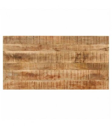 vidaXL Dining Table 110x55x76 cm Solid Wood Mango — Size: 110 x 55 x 76 cm
