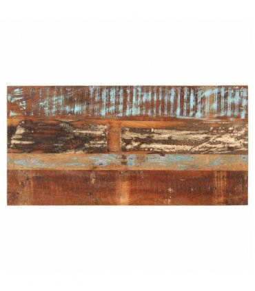 vidaXL Dining Table 110x55x76 cm Solid Wood Reclaimed — Size: 111 x 55 x 76 cm
