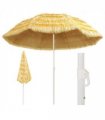 vidaXL Beach Parasol | Natural | Polypropylene — Size: 300 cm