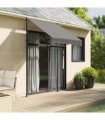 vidaXL Retractable Awning Anthracite 150x150 cm Fabric and Steel — Model: anthracite frame