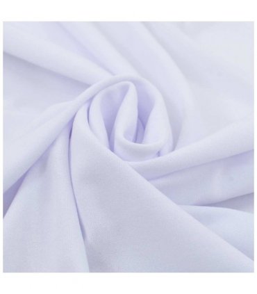 vidaXL 2 pcs Stretch Table Covers with Skirt 180x74 cm White — Size: 180 x 74 cm