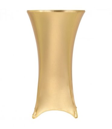 vidaXL 2 pcs Table Covers Stretch 70 cm Gold