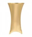 vidaXL 2 pcs Table Covers Stretch 70 cm Gold
