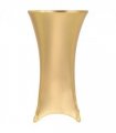 vidaXL 2 pcs Table Covers Stretch 80 cm Gold