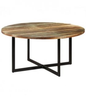 vidaXL Dining Table 150x75 cm Solid Wood Reclaimed — Size: 150 x 75 cm