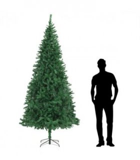 vidaXL Artificial Christmas Tree 300 cm Green — Size: 300 x 155 cm