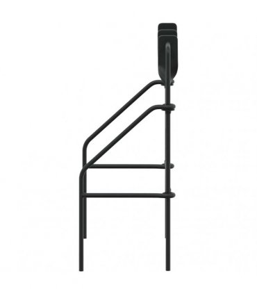 vidaXL Resetting Target Black 26 x 13 x 31 cm Steel — Size: 26 x 13 x 30 cm, Model: 2 +1