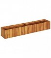 vidaXL Garden Raised Bed 150x30x25 cm Solid Acacia Wood — Size: 150 x 30 x 25 cm