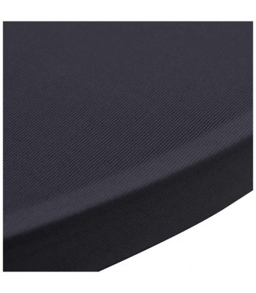 vidaXL Stretch Table Cover 2 pcs 70 cm Anthracite