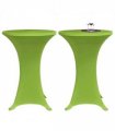 vidaXL Stretch Table Cover 2 pcs 80 cm Green