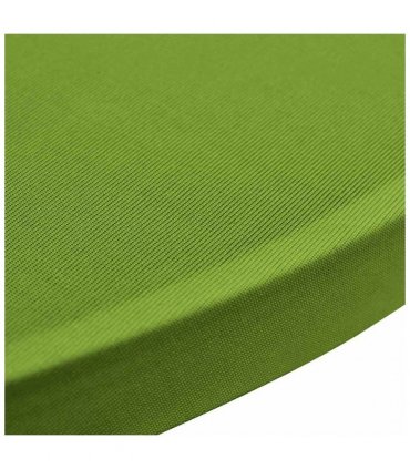 vidaXL Stretch Table Cover 2 pcs 80 cm Green