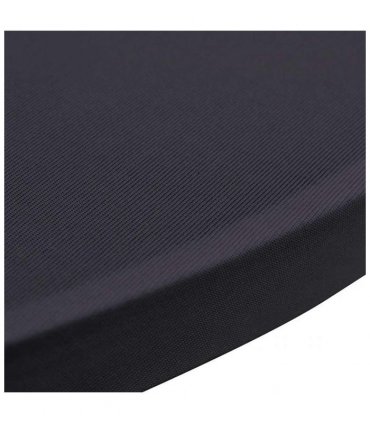 vidaXL Stretch Table Cover 2 pcs 80 cm Anthracite