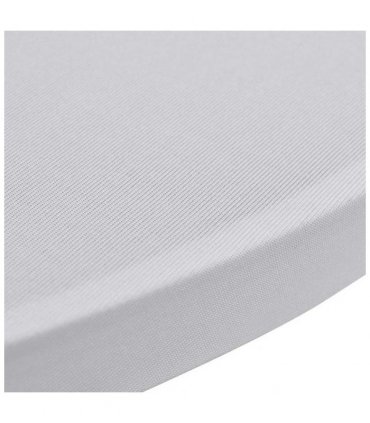 vidaXL Standing Table Cover Ø80 cm White Stretch 4 pcs