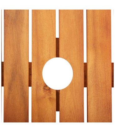 vidaXL Garden Table 150x90x74 cm Solid Acacia Wood — Size: 150 x 90 x 74 cm — V0671934185