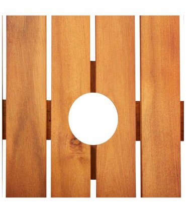 vidaXL Garden Table 215x90x74 cm Solid Acacia Wood — Size: 215 x 90 x 74 cm