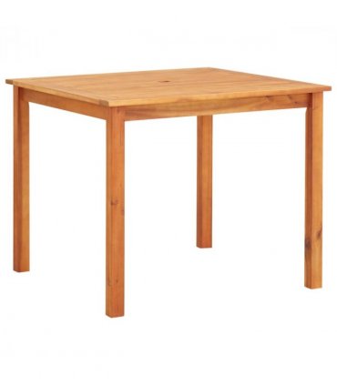 vidaXL Garden Table 88x88x74 cm Solid Acacia Wood — Size: 88 x 88 x 74 cm