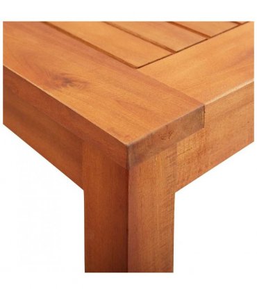vidaXL Garden Table 88x88x74 cm Solid Acacia Wood — Size: 88 x 88 x 74 cm
