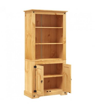 vidaXL Cupboard Mexican Pine Corona Range 80x40x170 cm — Colour: brown