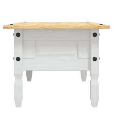 vidaXL Coffee Table Mexican Pine Corona Range White 100x55x45 cm