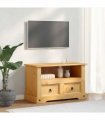 vidaXL TV Cabinet Mexican Pine Corona Range 91x43x56 cm — Colour: brown