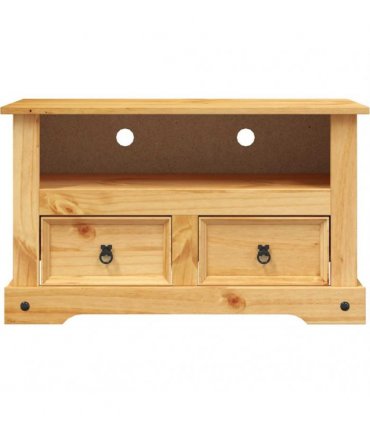 vidaXL TV Cabinet Mexican Pine Corona Range 91x43x56 cm — Colour: brown