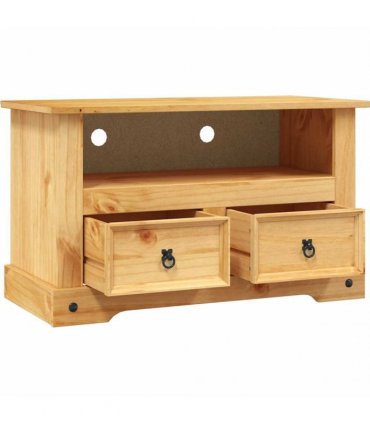 vidaXL TV Cabinet Mexican Pine Corona Range 91x43x56 cm — Colour: brown