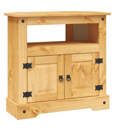 vidaXL Console Table Mexican Pine Corona Range 80x43x78 cm — Colour: brown