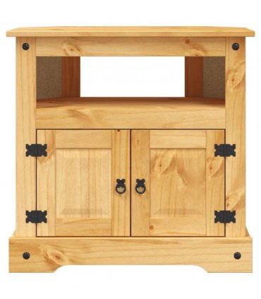 vidaXL Console Table Mexican Pine Corona Range 80x43x78 cm — Colour: brown