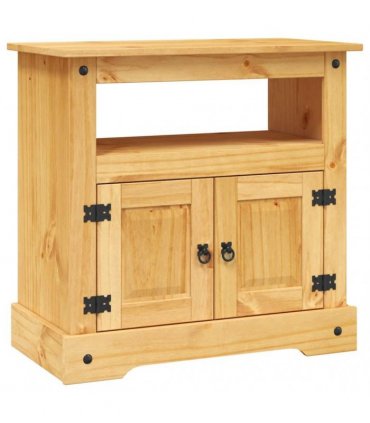 vidaXL TV Cabinet Mexican Pine Corona Range 80x43x78 cm — Colour: brown