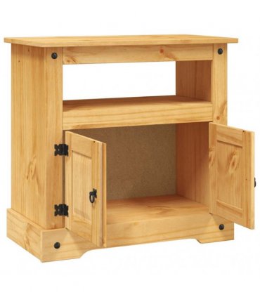 vidaXL TV Cabinet Mexican Pine Corona Range 80x43x78 cm — Colour: brown