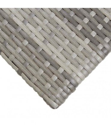 vidaXL Tea Table Grey 50x50x47 cm Poly Rattan