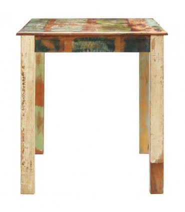 vidaXL Dining Table Solid Reclaimed Wood 140x70x76 cm — Size: 140 x 70 x 76 cm