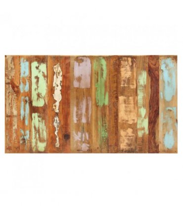 vidaXL Dining Table Solid Reclaimed Wood 160x80x76 cm — Size: 160 x 80 x 76 cm
