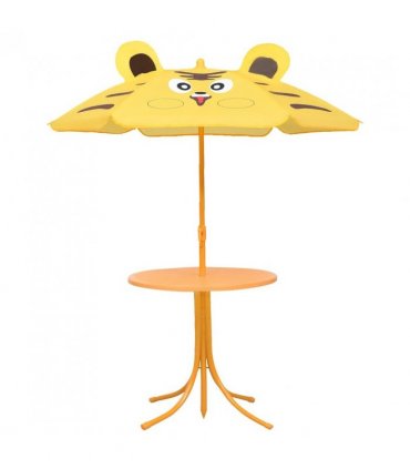 vidaXL Garden Table And Chair | Yellow