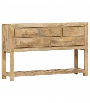 vidaXL Sideboard 120x30x75 cm Solid Mango Wood — Colour: Colour:NA