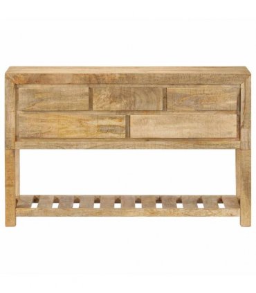 vidaXL Sideboard 120x30x75 cm Solid Mango Wood — Colour: Colour:NA