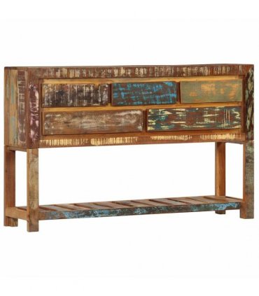 vidaXL Sideboard 120x30x75 cm Solid Reclaimed Wood — Colour: Colour:NA