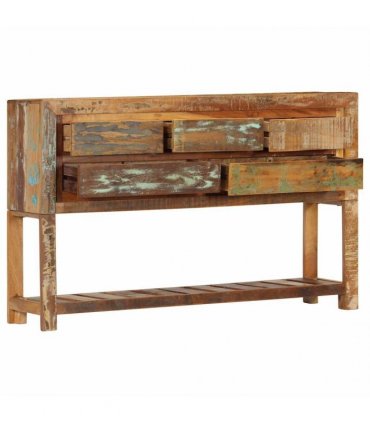 vidaXL Sideboard 120x30x75 cm Solid Reclaimed Wood — Colour: Colour:NA