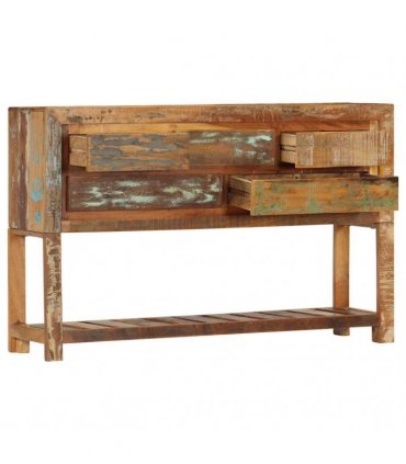 vidaXL Sideboard 120x30x75 cm Solid Reclaimed Wood — Colour: Colour:NA