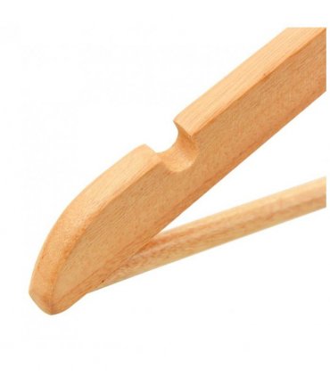 vidaXL 50 pcs Clothes Hanger Set Non-slip Hardwood — Colour: brown