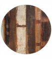 vidaXL Round Table Top 70 cm 15-16 mm Solid Reclaimed Wood