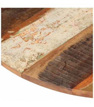 vidaXL Round Table Top 70 cm 15-16 mm Solid Reclaimed Wood