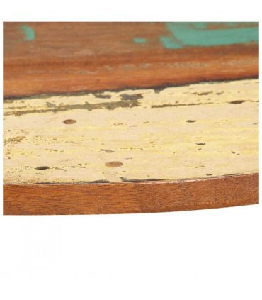 vidaXL Table Top | Various | Solid tropical reclaimed wood | 40 cm | Table Top — Size: 40 cm 15-16 mm