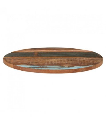 vidaXL Round Table Top 70 cm 25-27 mm Solid Reclaimed Wood