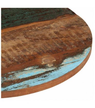 vidaXL Round Table Top 70 cm 25-27 mm Solid Reclaimed Wood