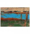 vidaXL Table Top | Various shades of reclaimed wood | Solid reclaimed wood — Size: 60 x 90 cm 25-27 mm