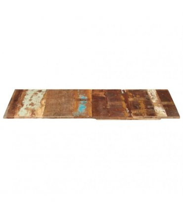 vidaXL Table Top | Varies piece to piece | Solid reclaimed wood | 60x120 cm — Size: 60 x 120 cm 15-16 mm
