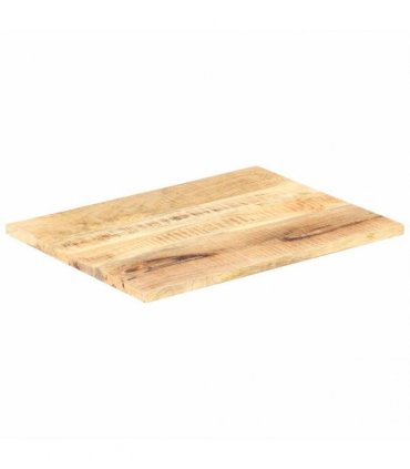 vidaXL Table Top | Varies due to natural wood variation | Solid Mango Wood — Size: 90 x 70 cm 25-27 mm