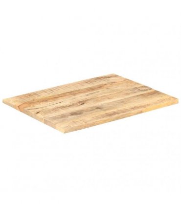 vidaXL Table Top | Varies due to natural wood variation | Solid Mango Wood — Size: 90 x 70 cm 25-27 mm
