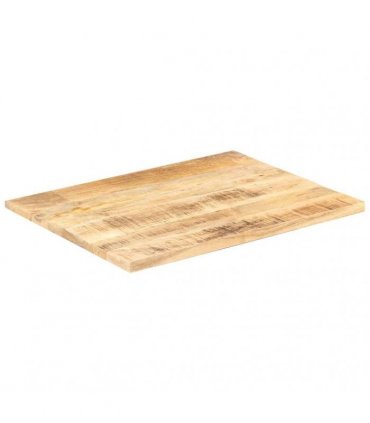 vidaXL Table Top | Varies due to natural wood variation | Solid Mango Wood — Size: 90 x 70 cm 25-27 mm